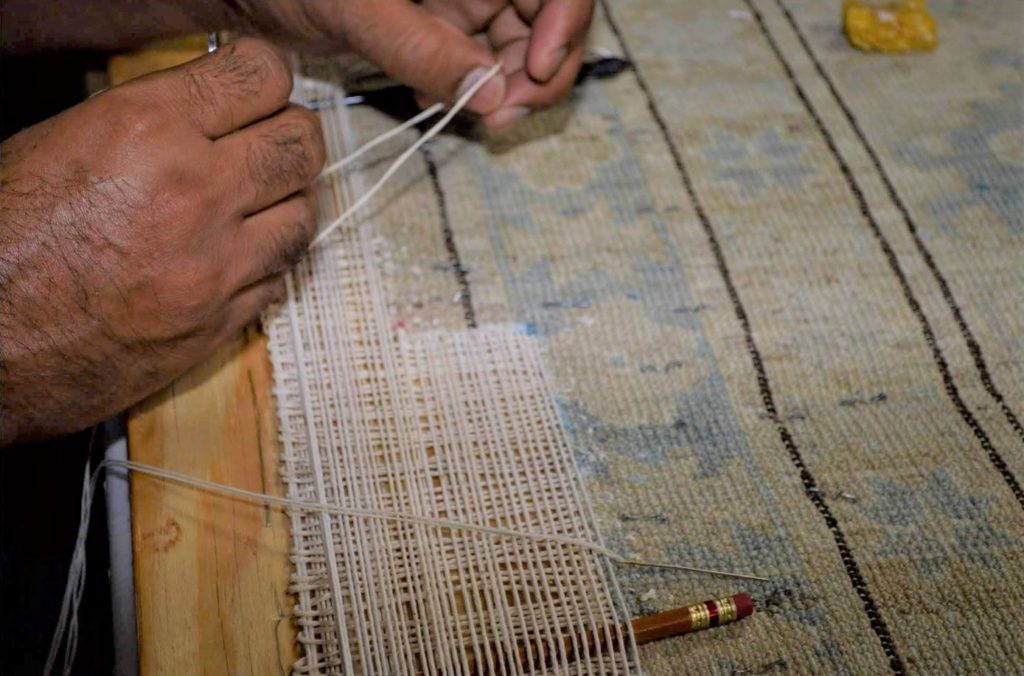 Reweaving a Rug Dallas